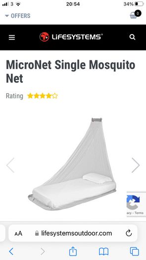 lifesystems micro mosquito net