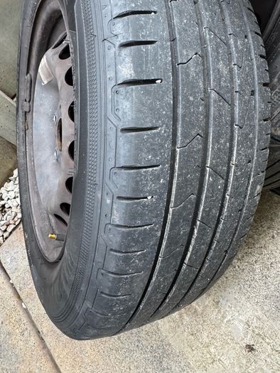 Volkswagen R15 wheels Hanckook tyres
