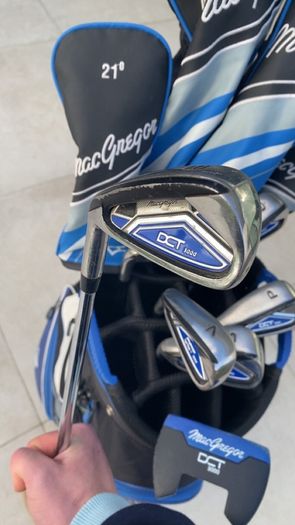Left handed macgregor golf set