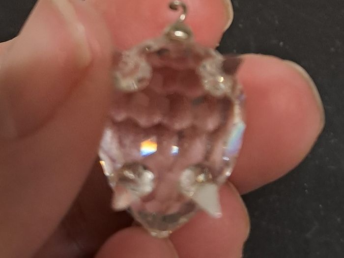 Authentic Swarovski Crystal Hedgehog Figurine