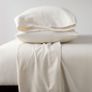 New Organic brushed cotton king bedding bundle in cream Image 3
