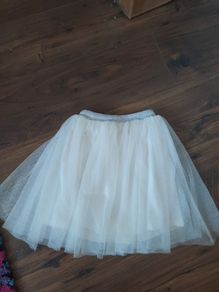 White tutu skirt size 9 years