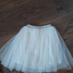 White tutu skirt size 9 years