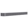 Garden Raised Bed Galvanised Steel 440x80x36 cm Anthracite Image 3