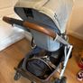 Uppababy Vista bassinet, toddler seat, footmuff and buggy board Image 3