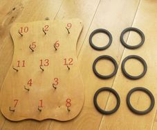 Traditional Irish hoopboard