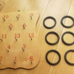 Traditional Irish hoopboard