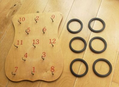Traditional Irish hoopboard