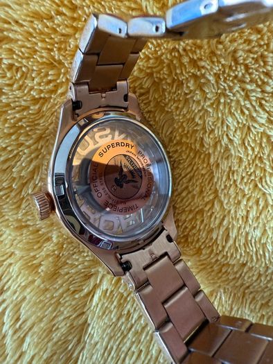 Brand new Superdry unisex rose gold watch