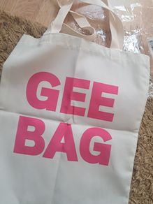 Canvas tote bag