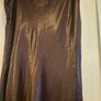 chocolate brown midi skirt Image 4