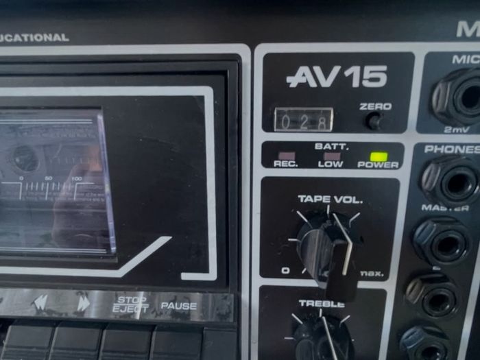 Dan-Sound AV15 MKII Cassette Recorder Portable Multi-Headphones Lo-Fi Music
