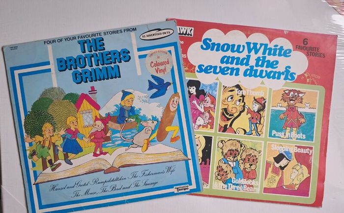 70's Vintage Vinyl for Kids x 2