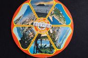 Italy Postcards : Greetings From Alassio - Multi-view Circular Postcard
