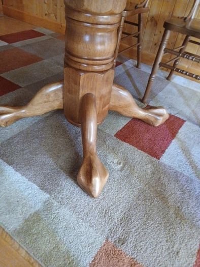 Oak Dining Table & Chairs