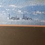 Original Watercolour Painting by Leslie Allen Framed Image 5