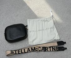 Stella McCartney Vegan Leather Crossbody Bag - Black