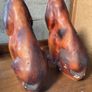 Pair of dog statues Image 6