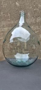 Demijohn  "Bloomingville Recycled Glass Made in Spain."