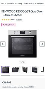 Gas oven