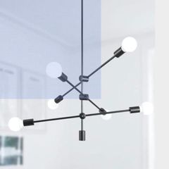 New Black Ceiling Lamp Loft Style Lamp