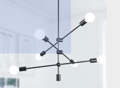 New Black Ceiling Lamp Loft Style Lamp