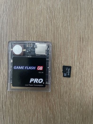 Nintendo Gameboy FlashCard 4 GB for Classic DGM-001 and Color CGB-001