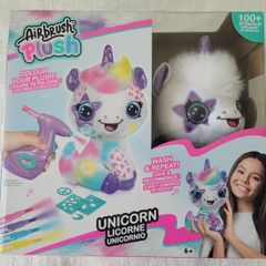 BNIB - Canal Toys - Airbrush Plush Unicorn Toy