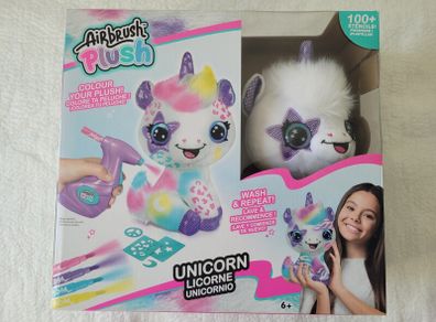 BNIB - Canal Toys - Airbrush Plush Unicorn Toy