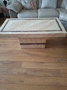 Marble table