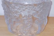 Vintage Swedish  Kosta Boda Rhapsody dancing couple Art Glass Bowl