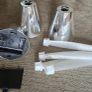 4x Fibre Optic LED Lamps - Color changing Image 4