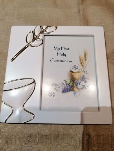 Beautiful First Holy Communion photo frame
