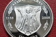Germany Silver Proof Medal - 850 Years Munich 1158-2008 Alter Peter Frauenkirche 1294 - 1494