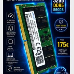 So dimm dd5 5600b 32gb single stick