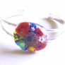 Handmade Glass Fused Dichroic Bangle - FREE DELIVERY Image 5