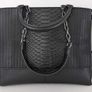 Stylish Black Large Capacity Faux Leather Handbag - BRAND NEW Image 8