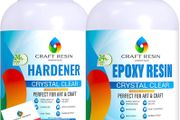 SALE Craft Resin 1L Epoxy Resin Kit - Crystal Clear Epoxy Resin Kit &amp; Hardener for DIY Art, Mold Casting, Wood, Jewelry Making, Coasters, Table Top, Countertop Coating