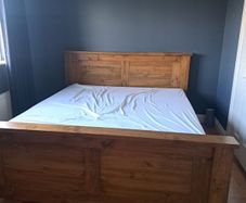 SuperKing Oak Bed