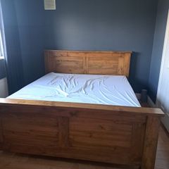 SuperKing Oak Bed