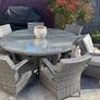 Rathwood Garden table and 8 chairs Image 3