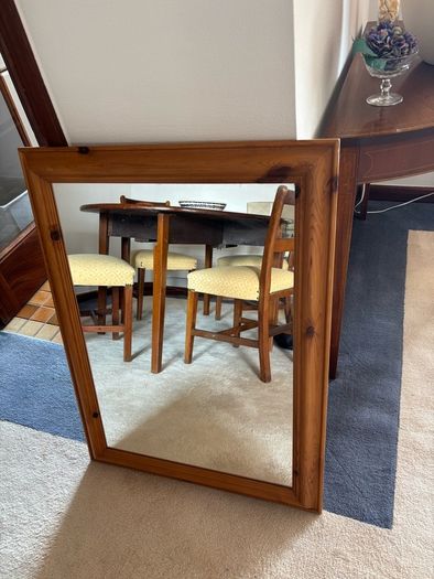 Pine Framed Mirror