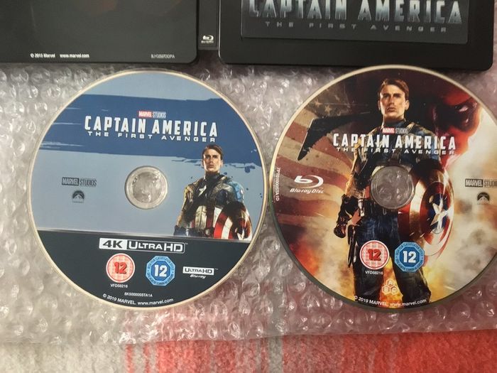 Captain America 4K Lenticular Steelbook