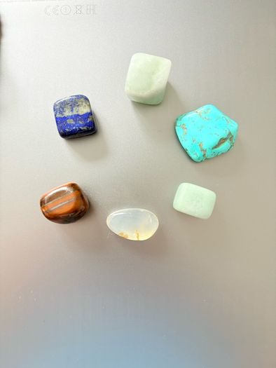 Mixed Crystal Stones with pouch