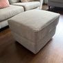 Grey footstool Image 2
