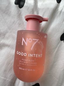 No 7 Good intent - pore buff jelly body cleanser