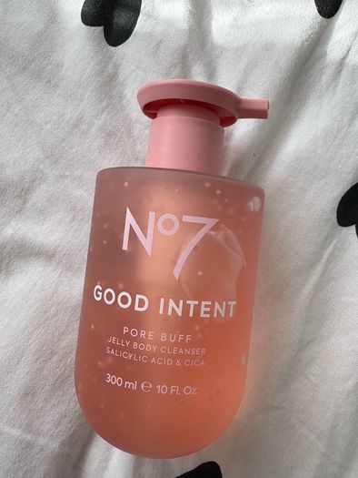 No 7 Good intent - pore buff jelly body cleanser