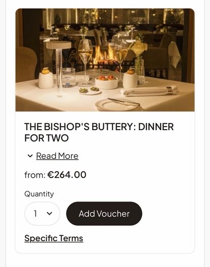 Cashel Palace 2 nights Breakfast Dinner 1 Night