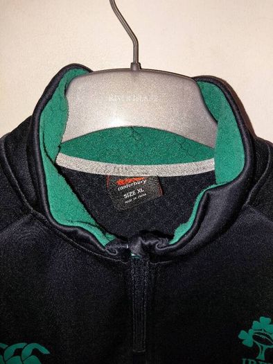 ireland rugby halfzip