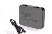 1x2 4K HDMI Splitter HDMI Switch 1 in 2 Out Video Distributor Amplifier Dual Display for HDTV Box PC Monitor Projector Laptop